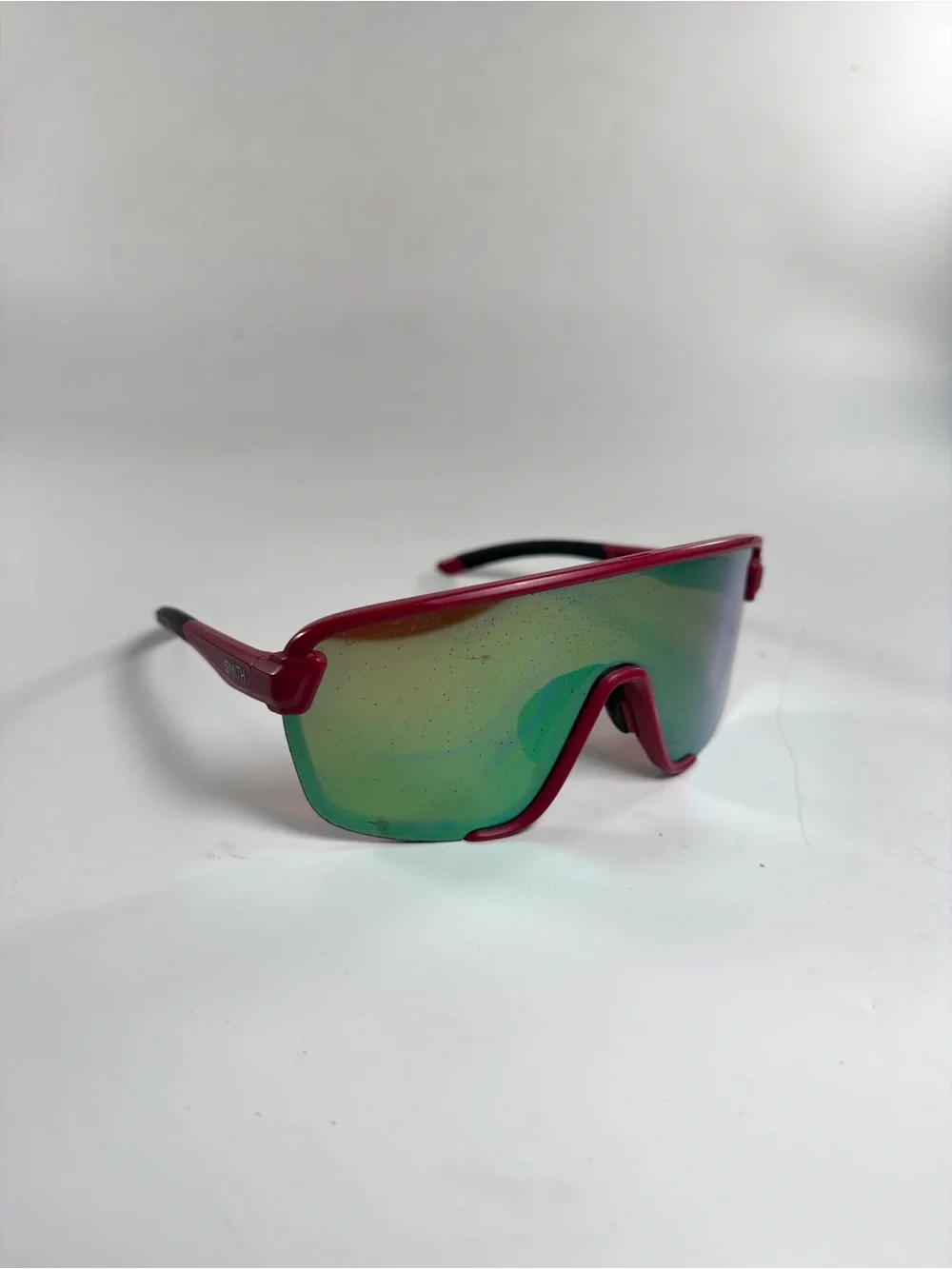 Smith Bobcat ChromaPop Mirror Sunglasses Matte Merlot (Scratched Lenses)